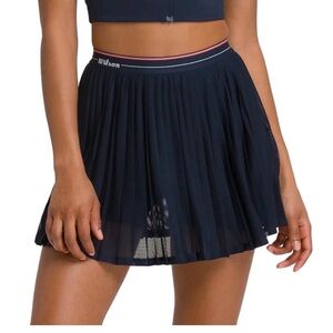 Wilson limitless mesh tennis skirt